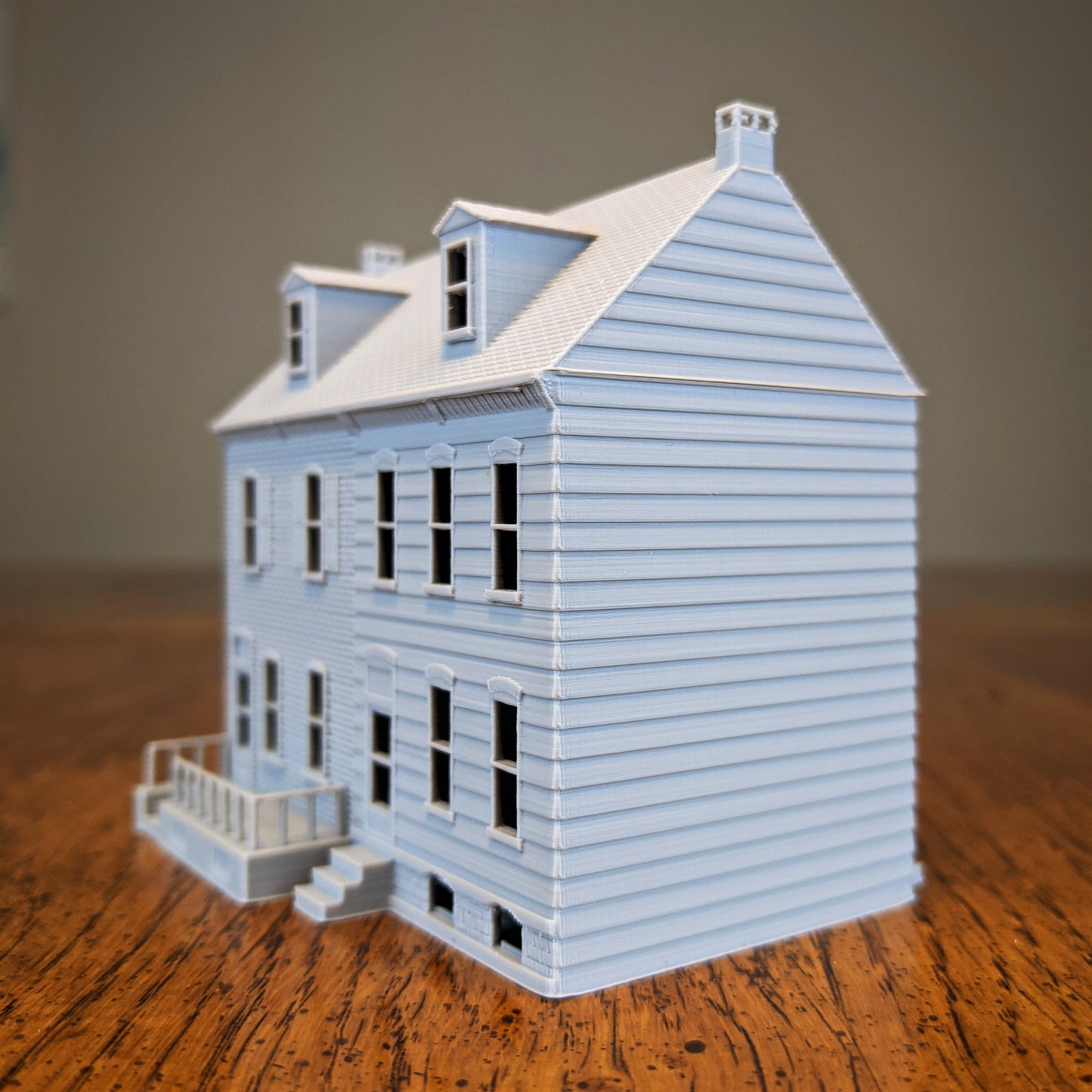 Pennsylvania Row House 2 Unit Brick and Wood Exterior