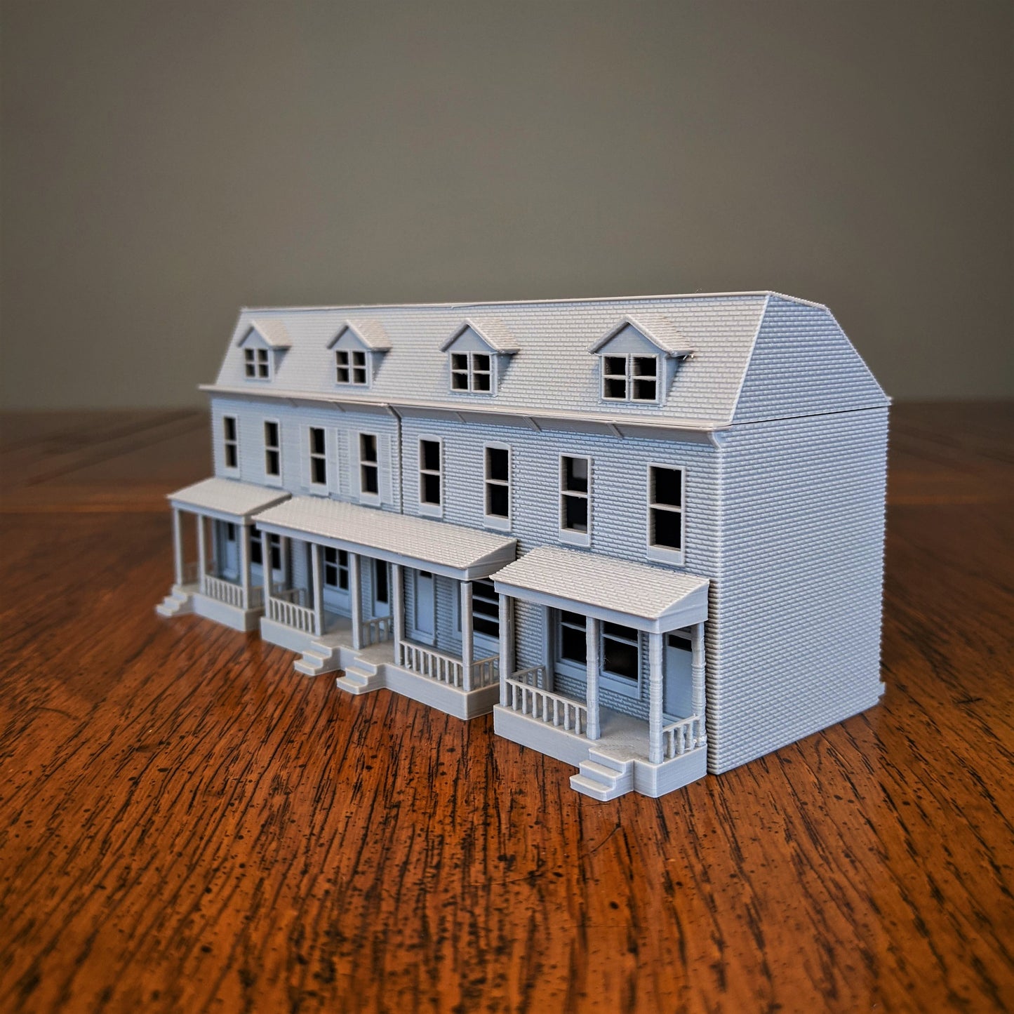 Pennsylvania Row House 4 Unit Model Brick Exterior