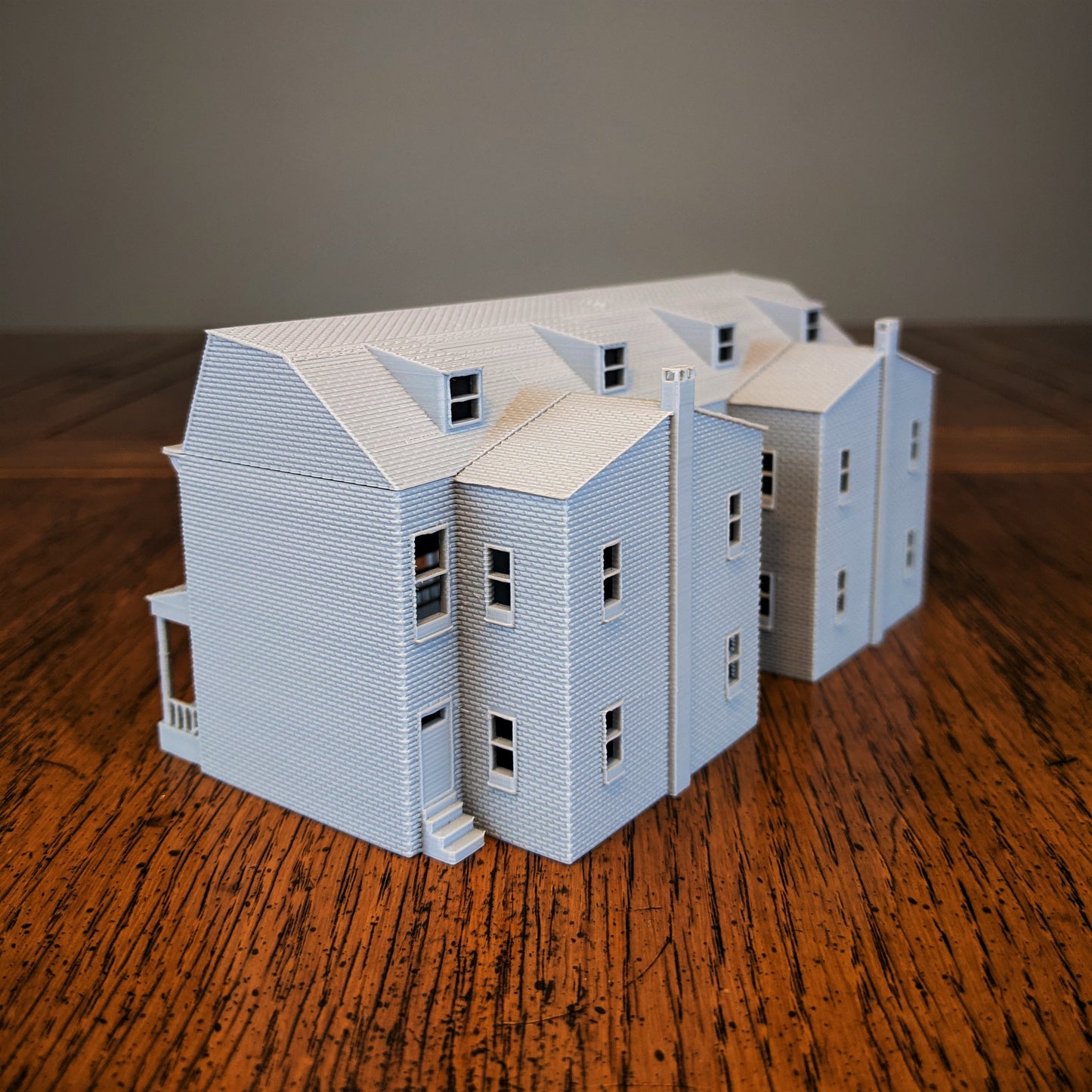 Pennsylvania Row House 4 Unit Model Brick Exterior