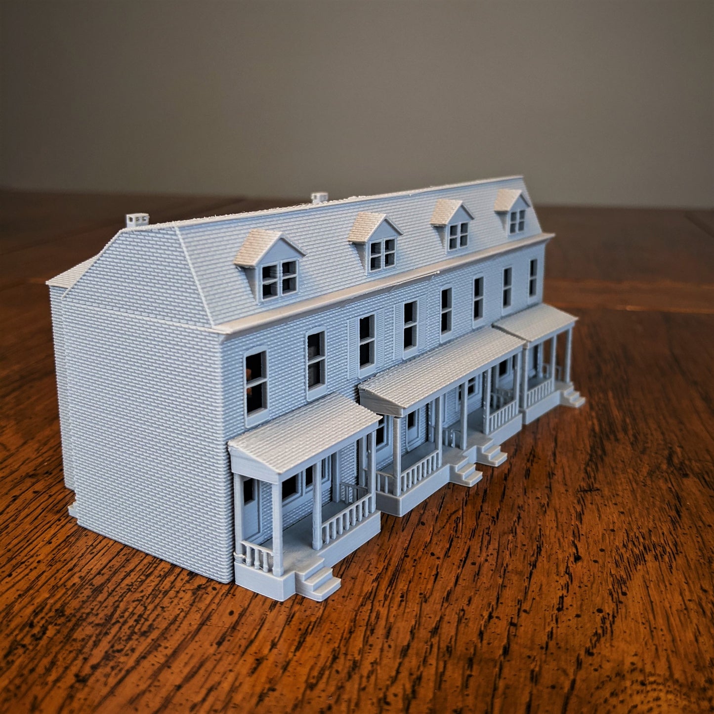 Pennsylvania Row House 4 Unit Model Brick Exterior