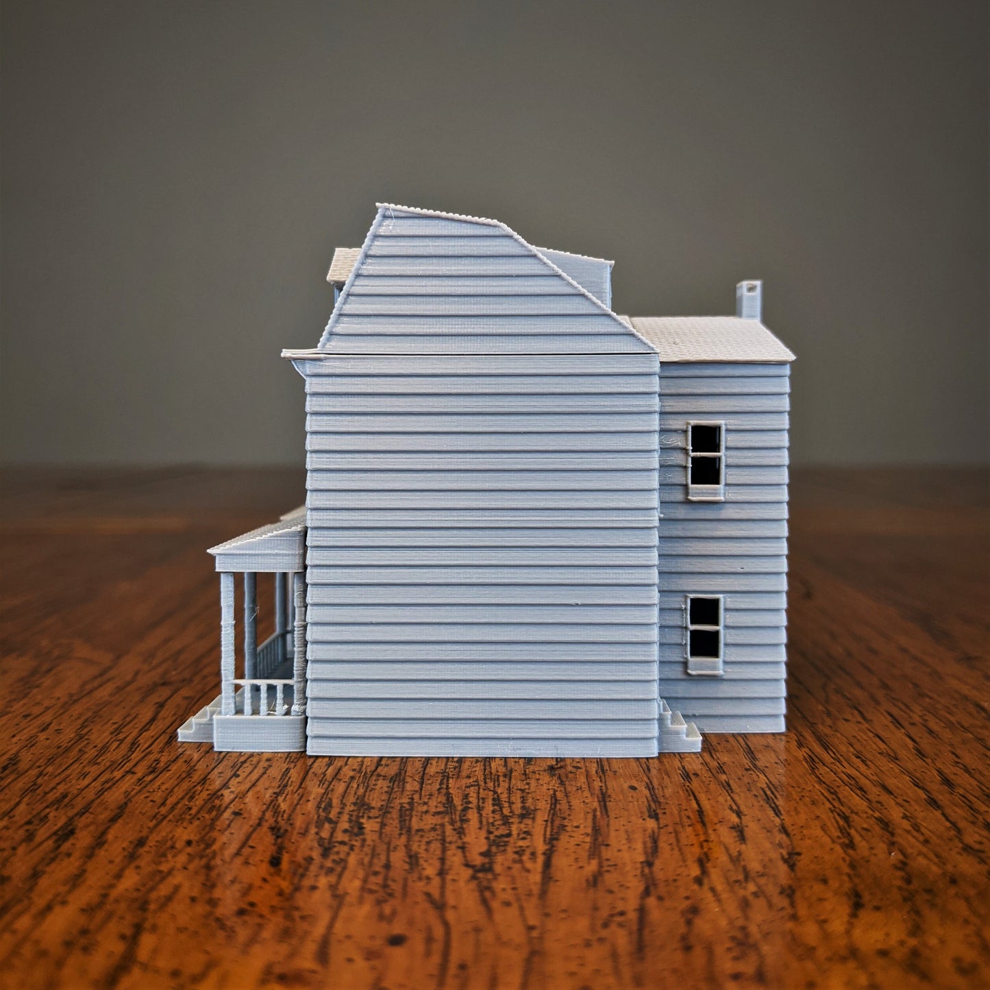 Pennsylvania Row House 4 Unit Model Brick&Wood Exterior