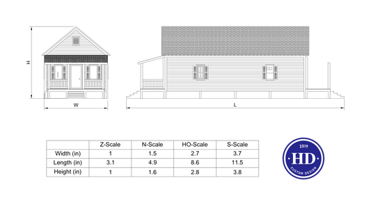 Shotgun House
