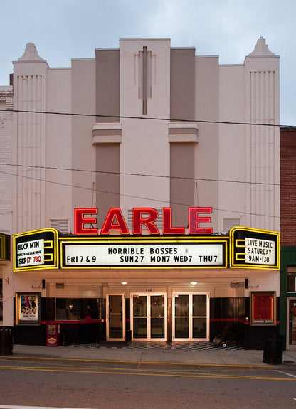 North Carolina Mt Airy Earle Movie Theater